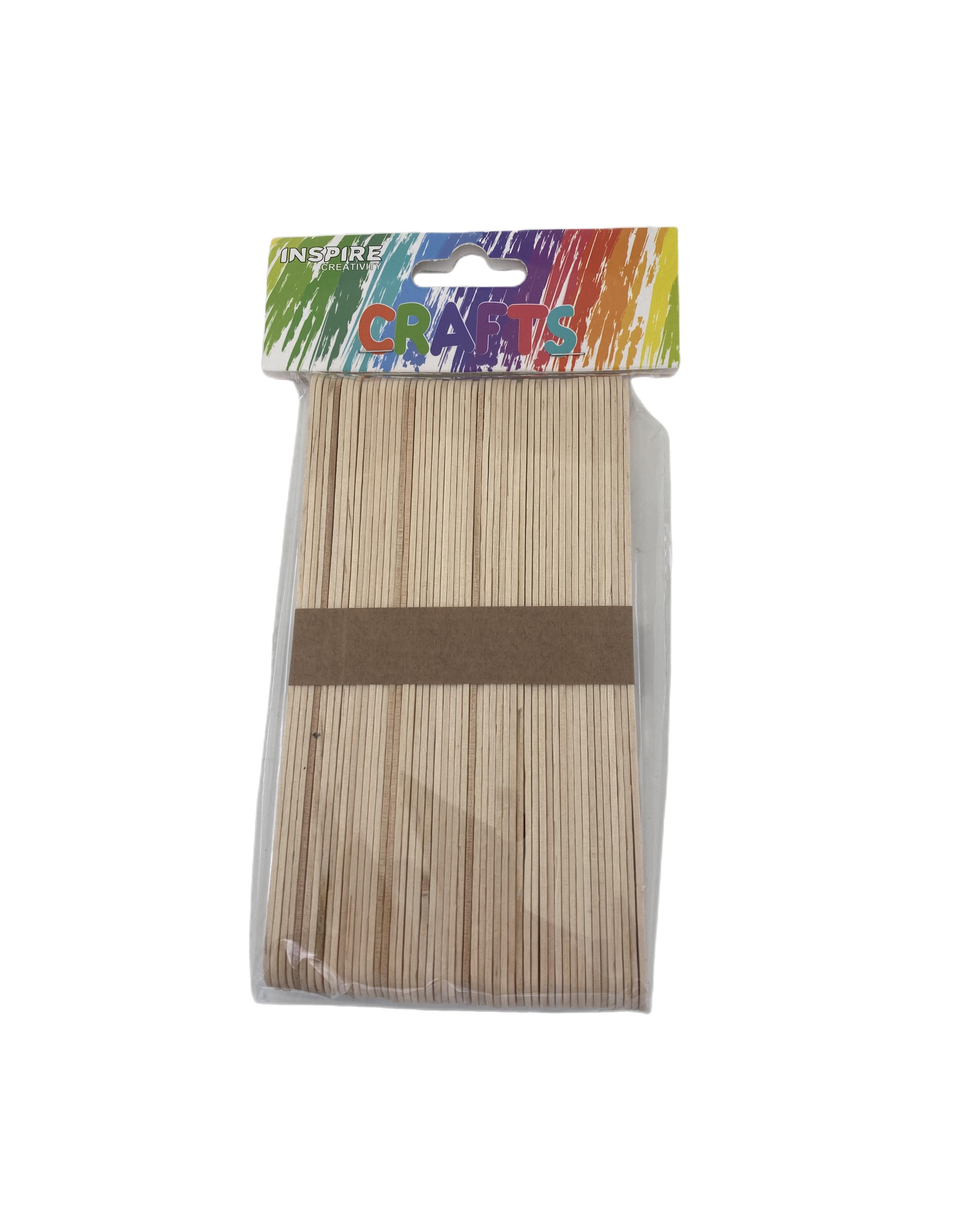 Jumbo Lollipop Sticks - Natural (50)