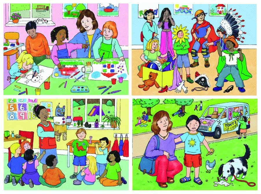Wooden Jigsaw - Emotions Set 2 (Set of 6)