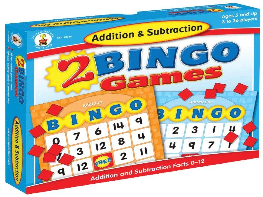 Bingo Game Add & Subtract