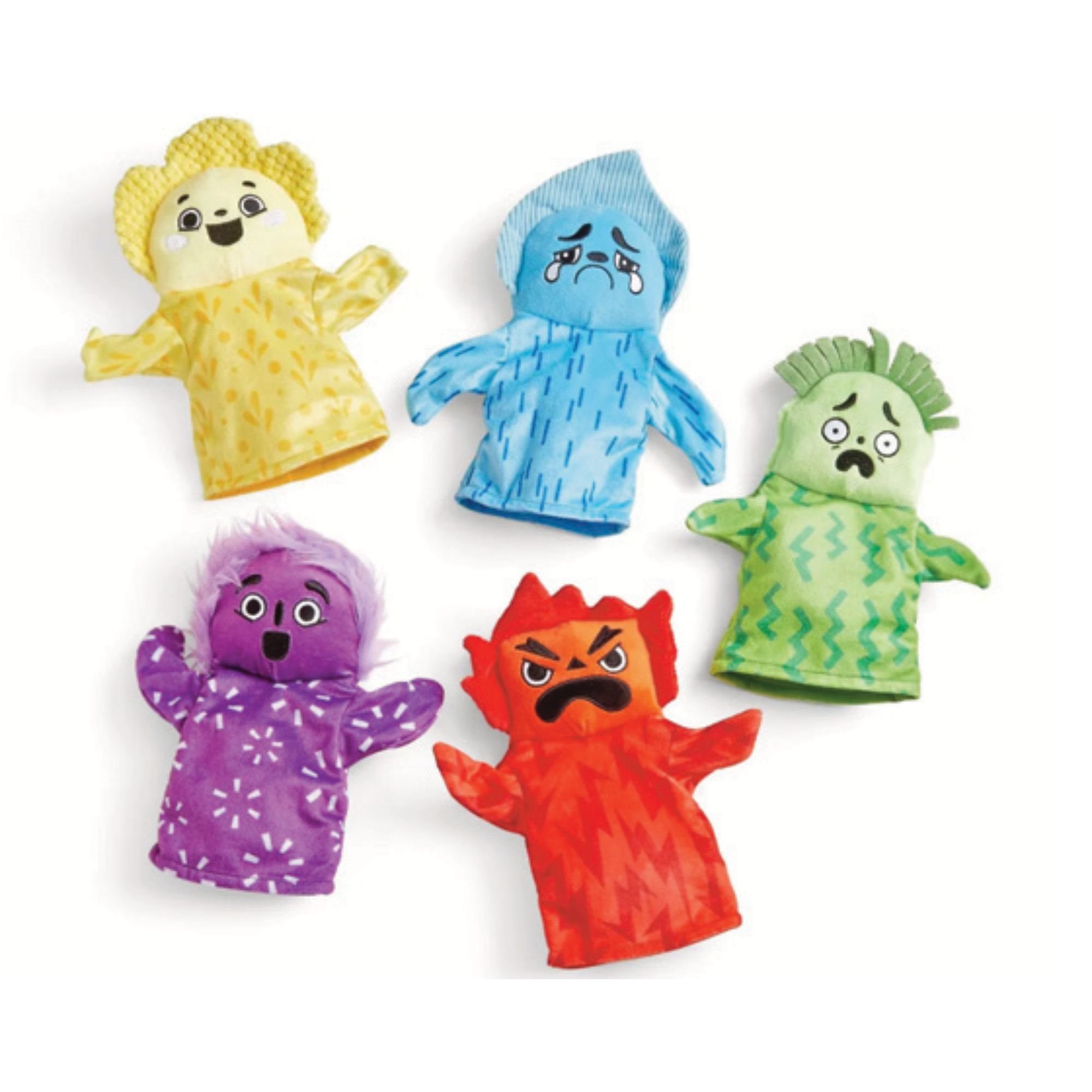 Feelings Hand Puppets  (Set of 5)