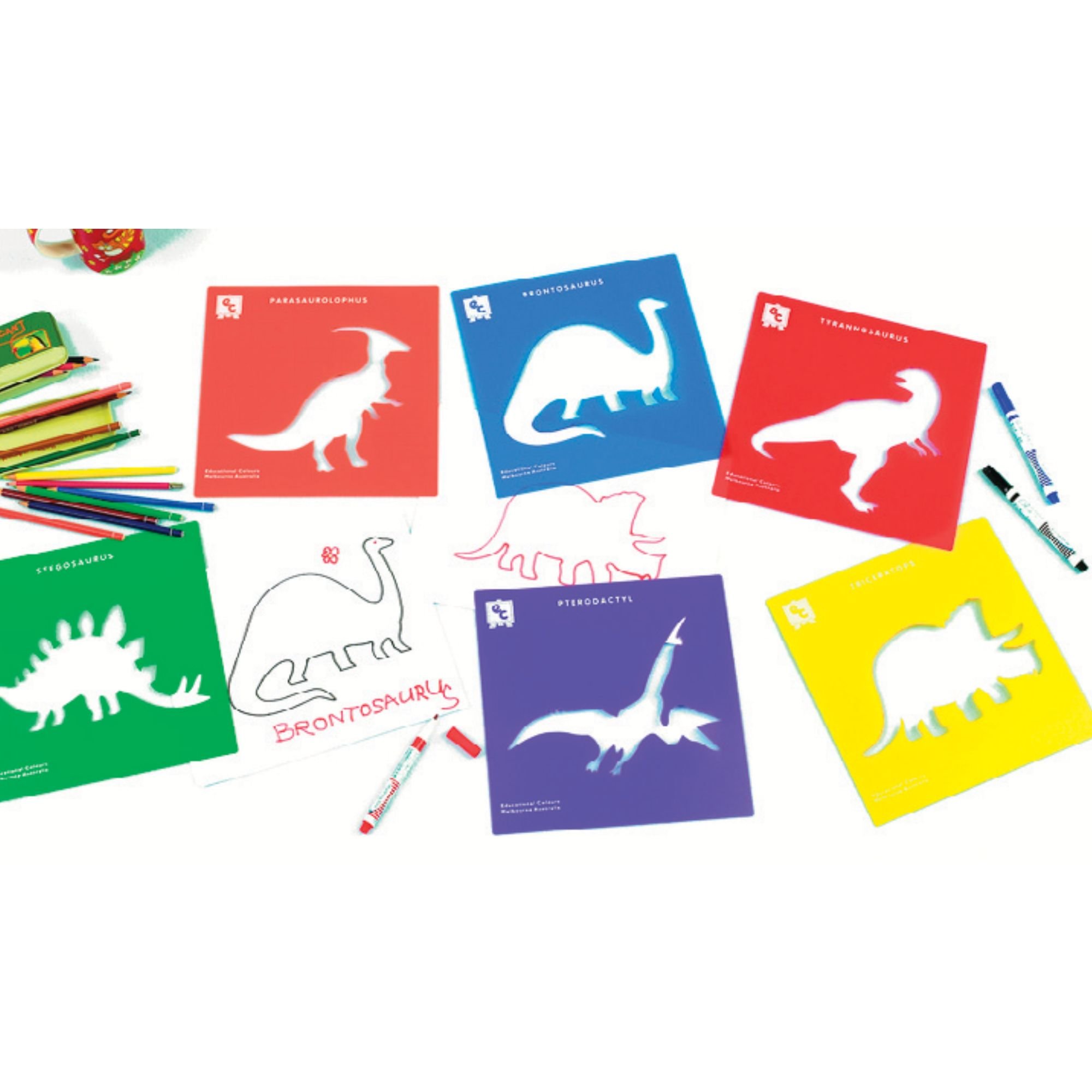 Stencils - Dinosaurs (6)