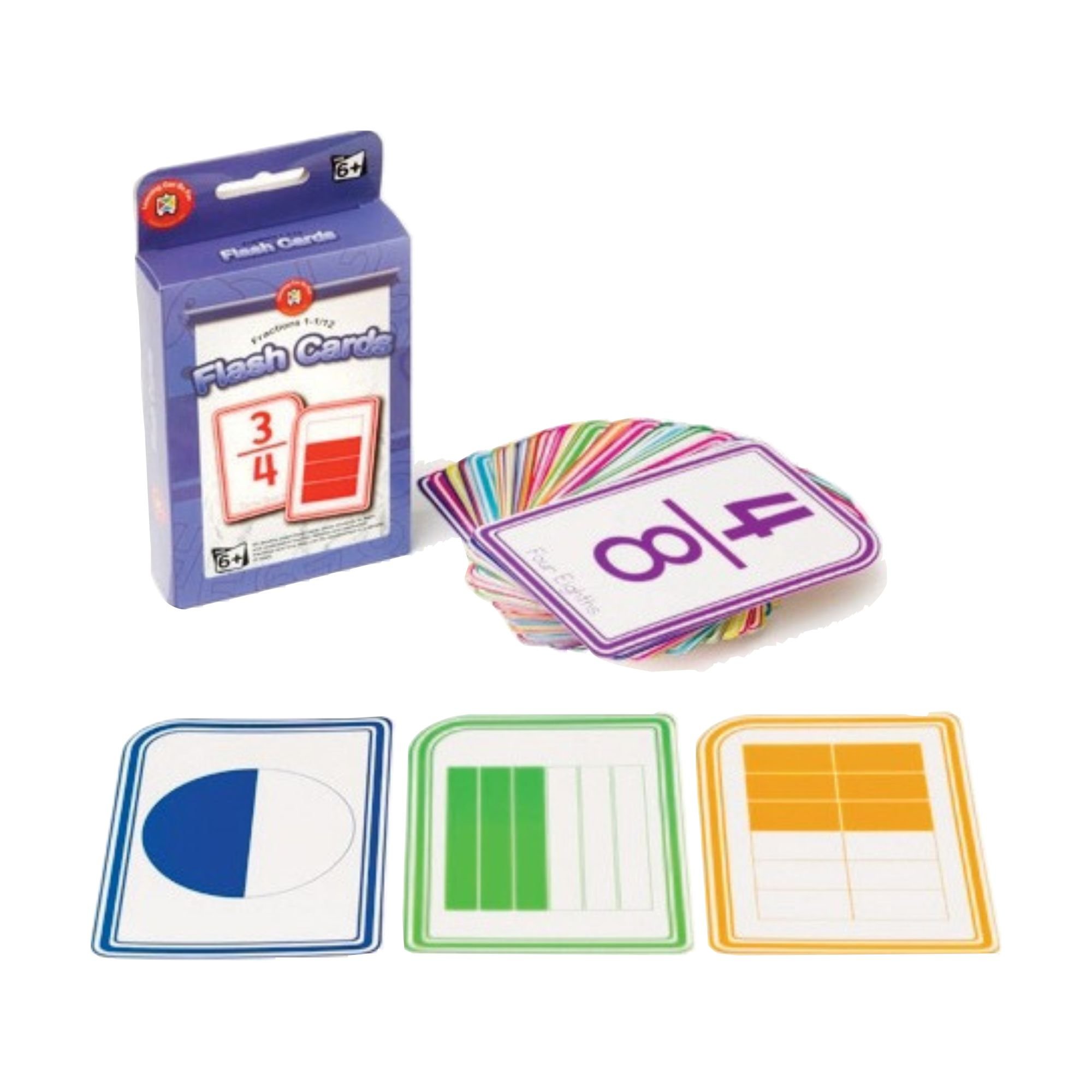 Write and Wipe Flash Cards - Fractions