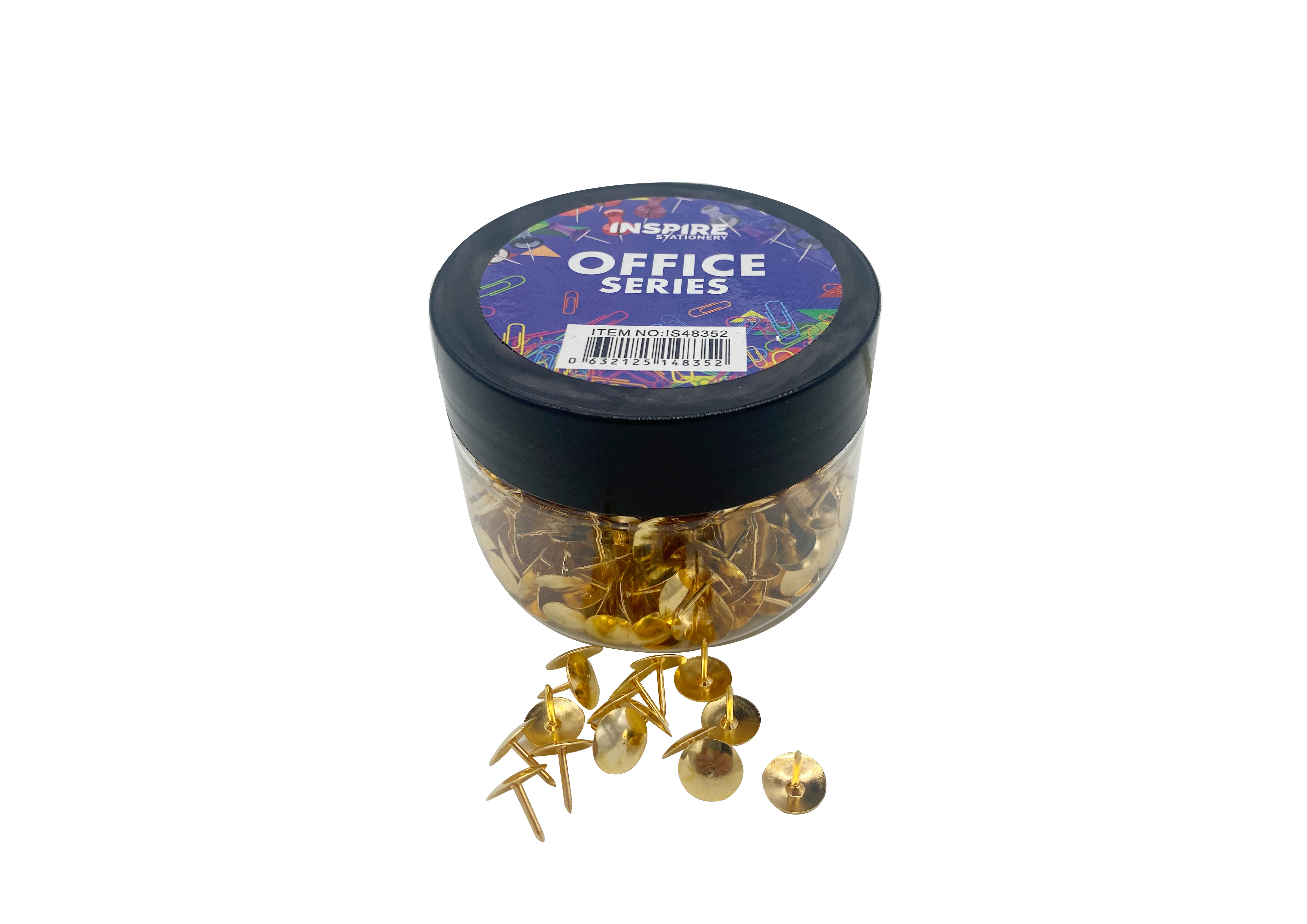 Brass Drawing Pins Tub