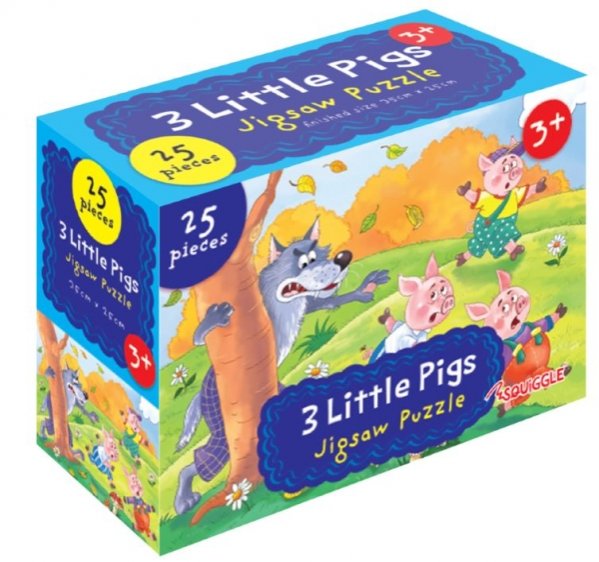Junior Jigsaw - 3 Little Pigs (25 Pieces)