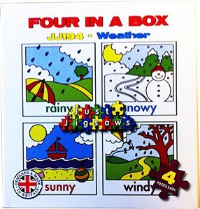 Four In A Box Jigsaw - Weather