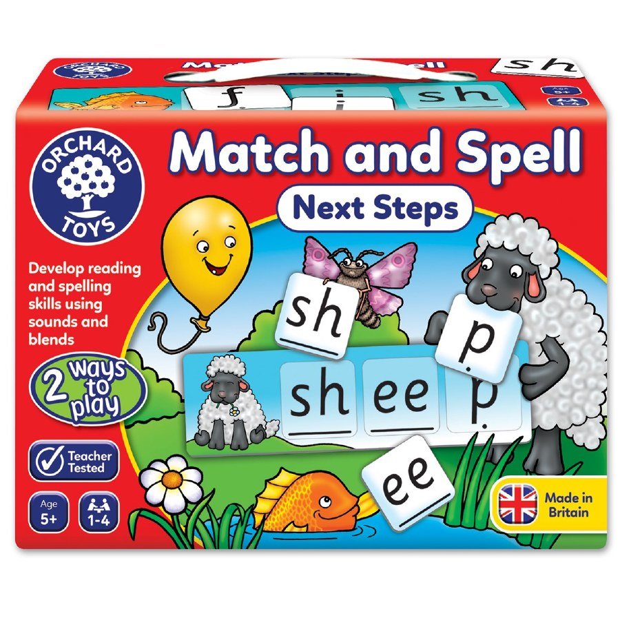Match and Spell Next Steps
