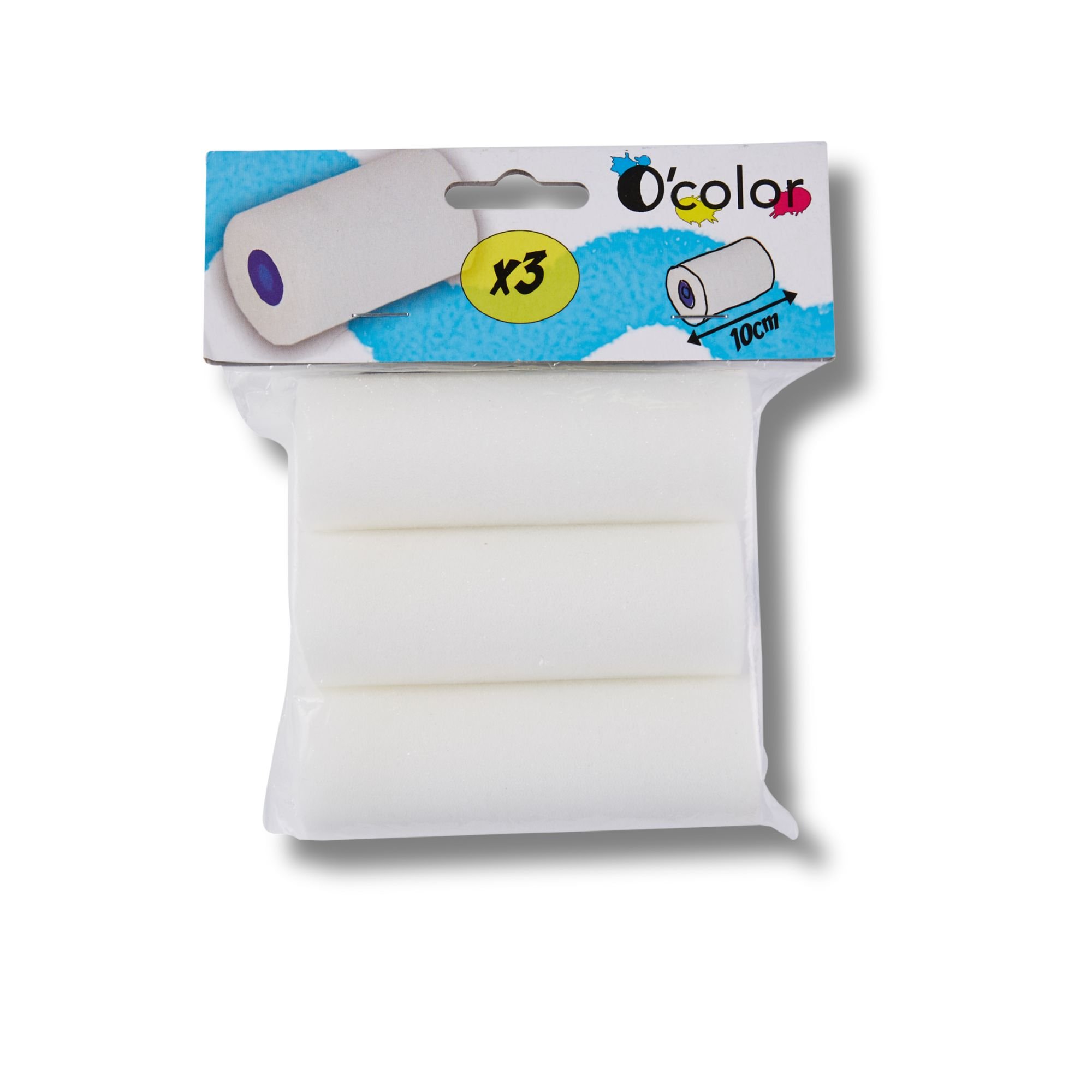 Paint Refill Rollers 10cm x 3 