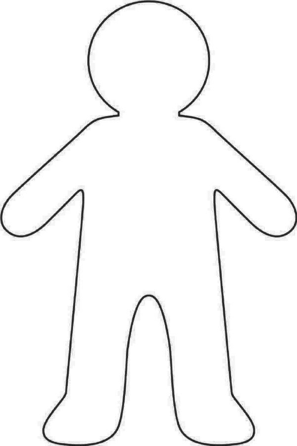Boy Cut Out Shapes 12cm (10)