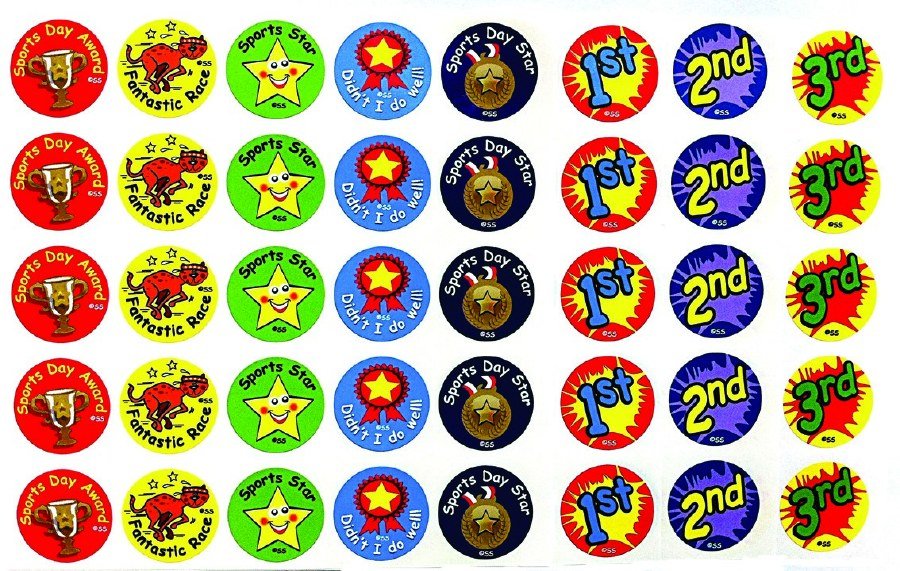 Sports Day - Stickers