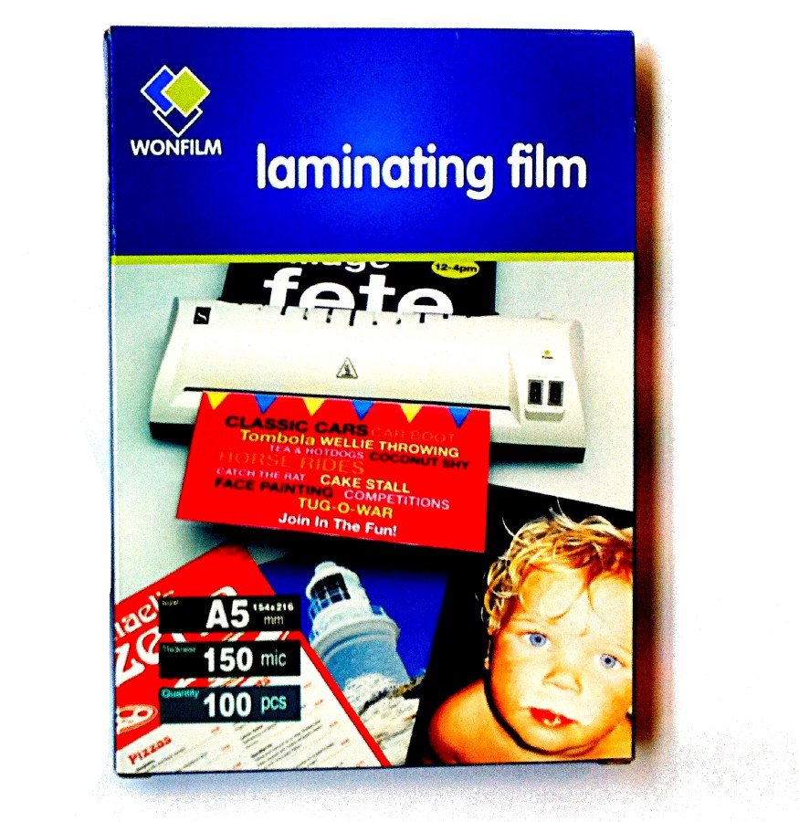 A5 Laminating Sheets  -  150micron 