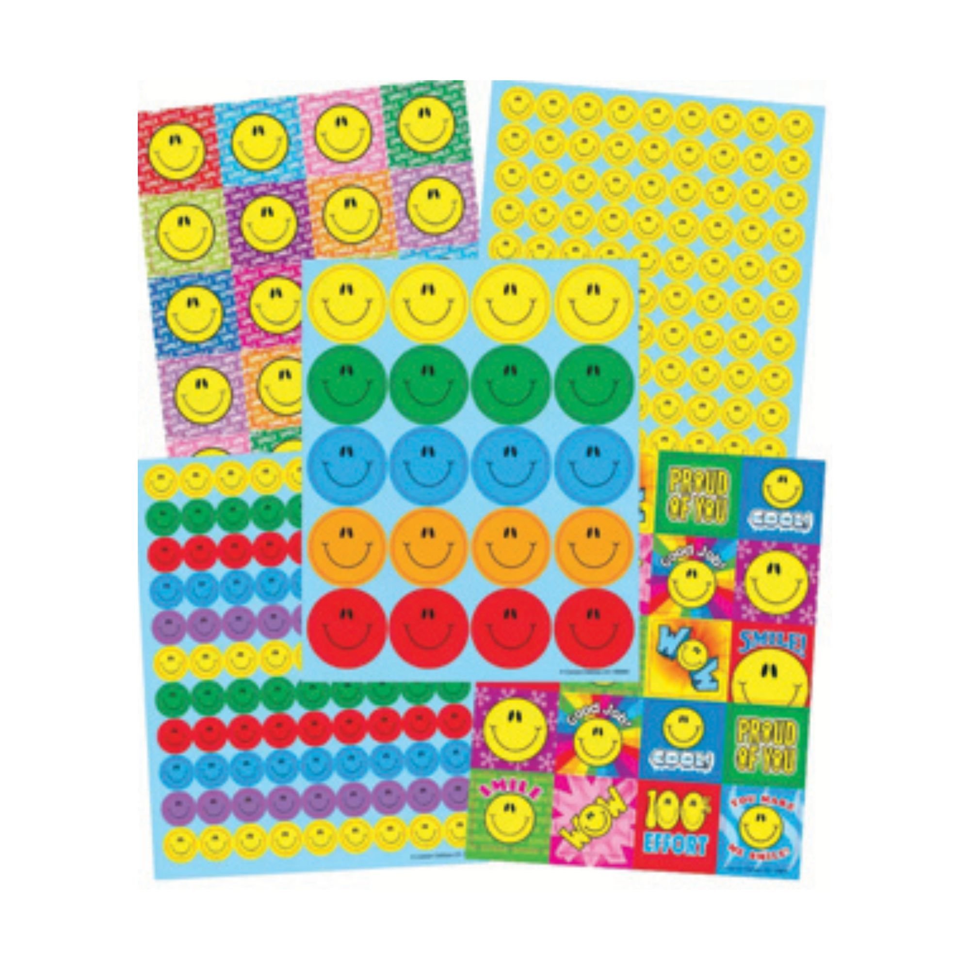 Motivational Stickers - Smiley Faces (1290)