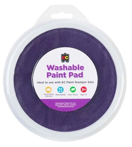 Washable Ink/Paint Pad Purple