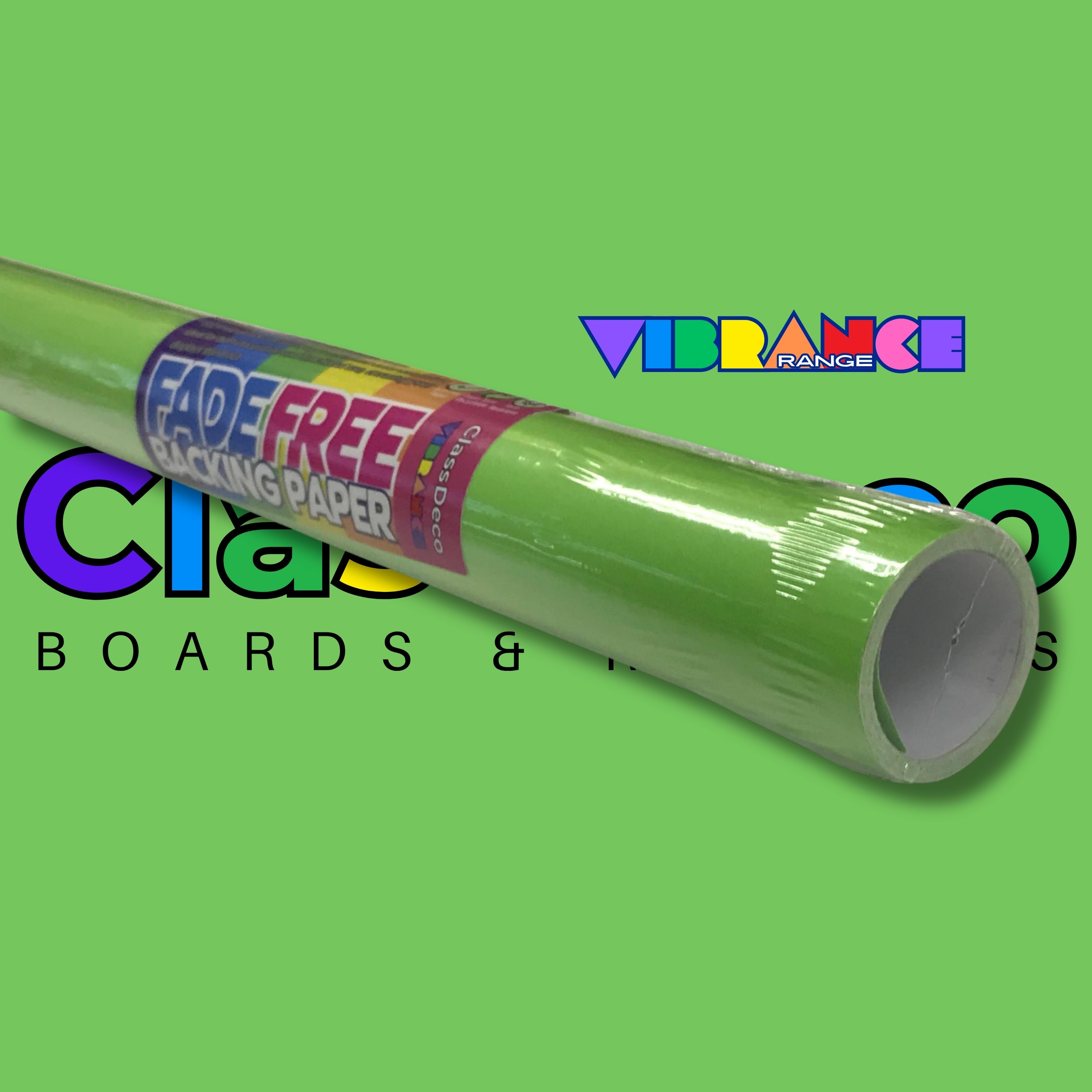 FadeFree Backing Paper - "Vibrance" Light Green (3.6m) 