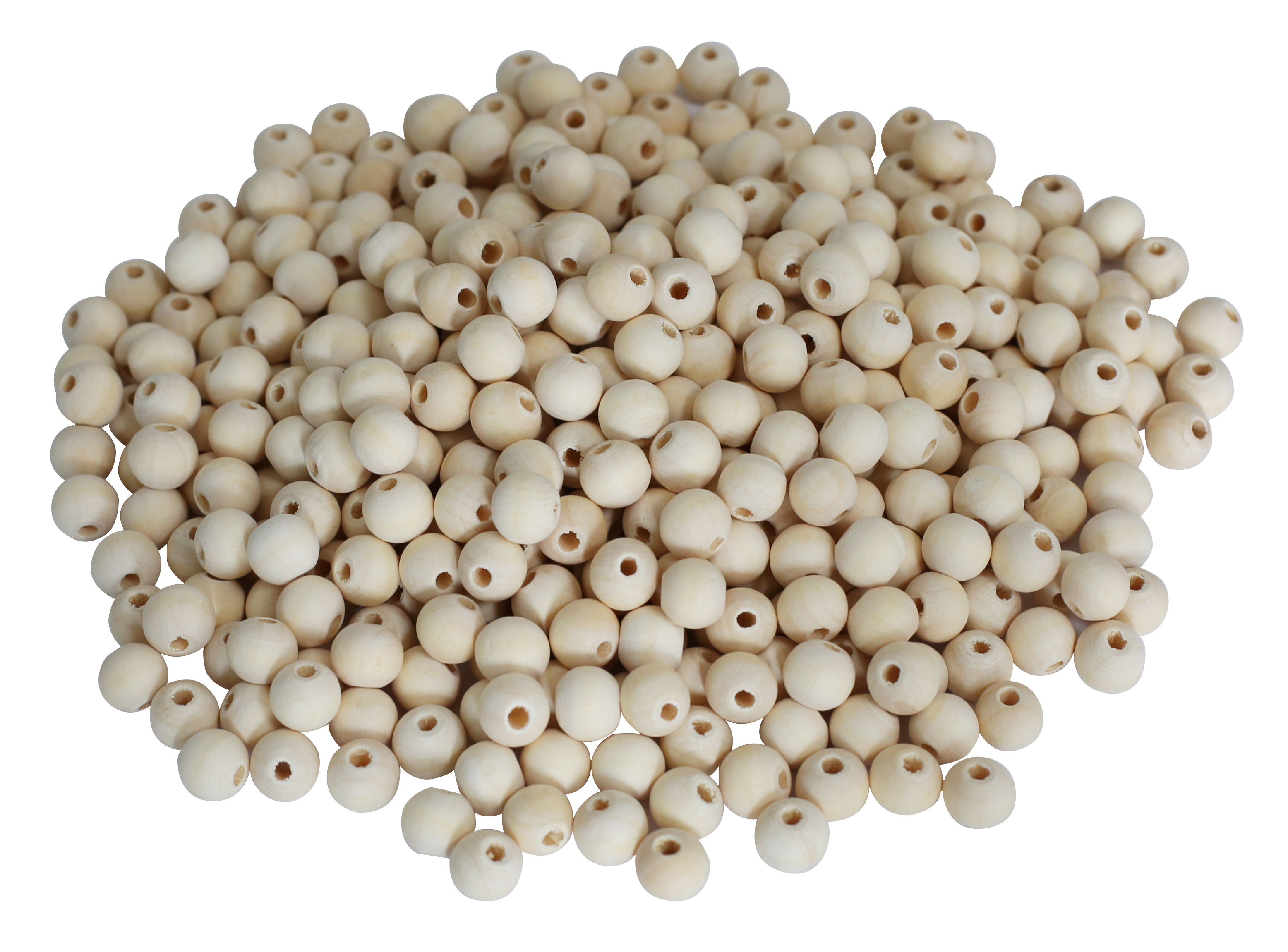 Round Wooden Beads 10mm (1100 piece)