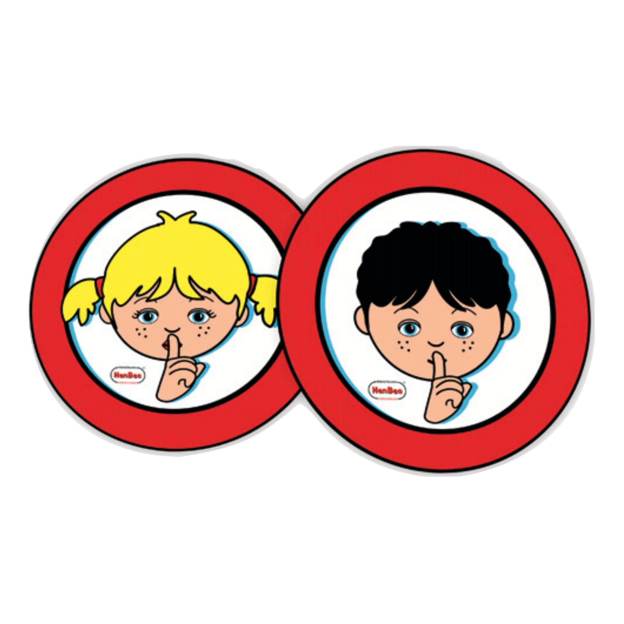 Silence Signs (2 pack)