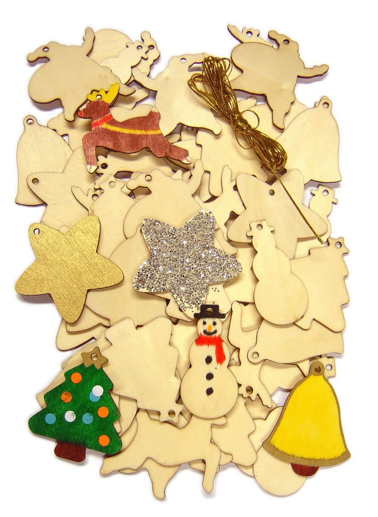  Christmas Wooden Decorations