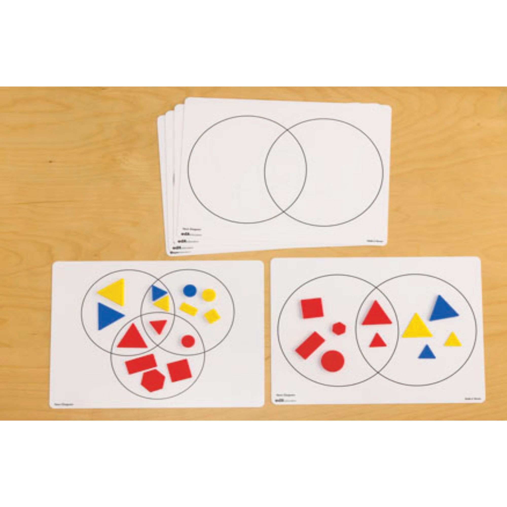 A4 (flexible) Whiteboard - Venn Diagram