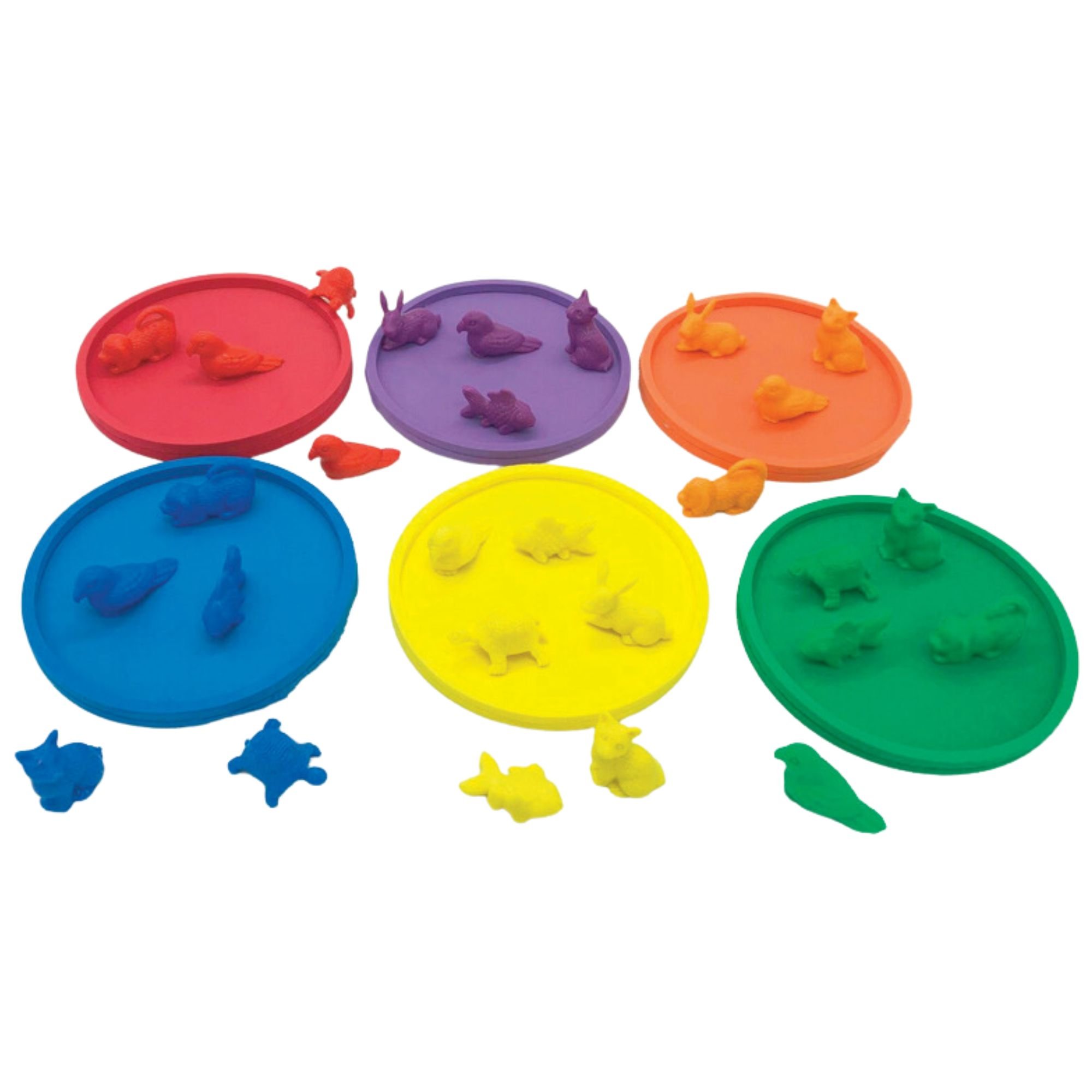 Sorting Plates & 3D Pet shapes