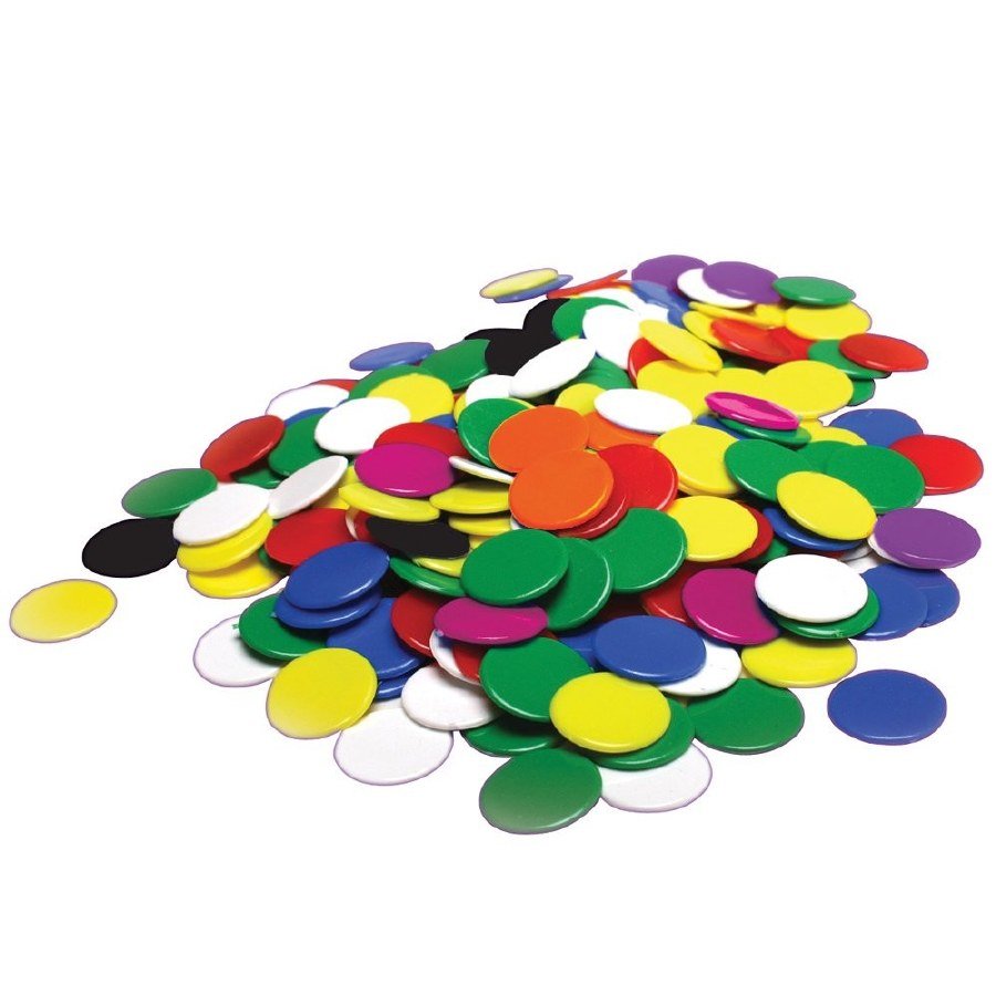 22mm Smooth Counters (500)