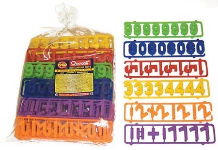 Magnetic Numbers - Plastic