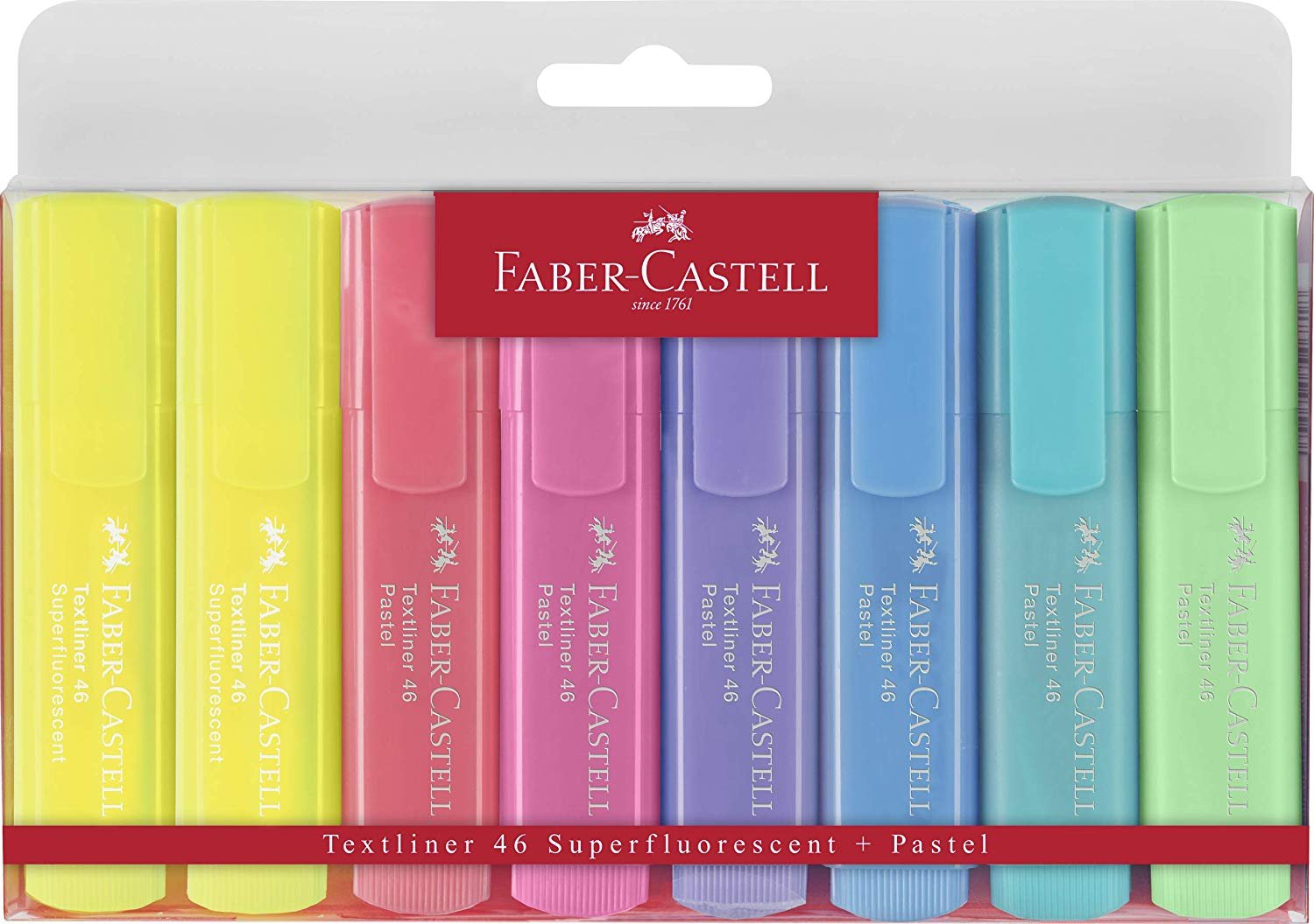 Faber Castell Pastel Hi-Lighters (8)