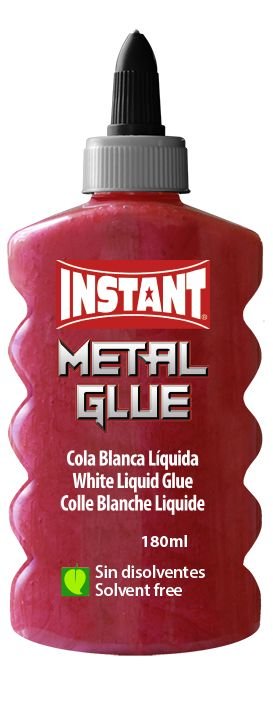 Instant Metallic Glue - Red (180ml)