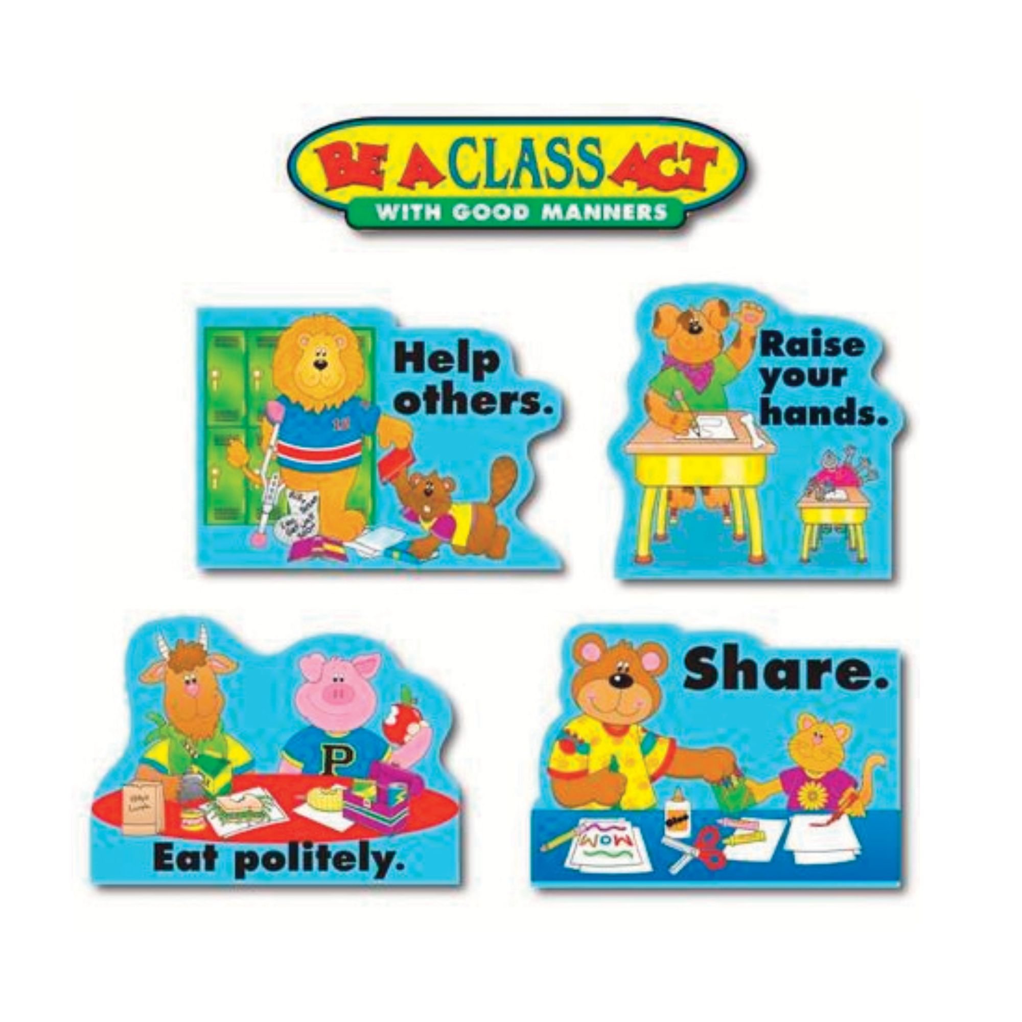 Mini Bulletin Board - A Class Act (good manners0