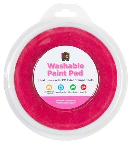 Washable Ink/Paint Pad Pink