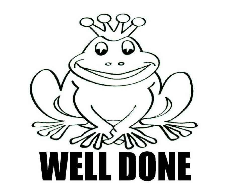 Merit Stampers - Frog - Well Done