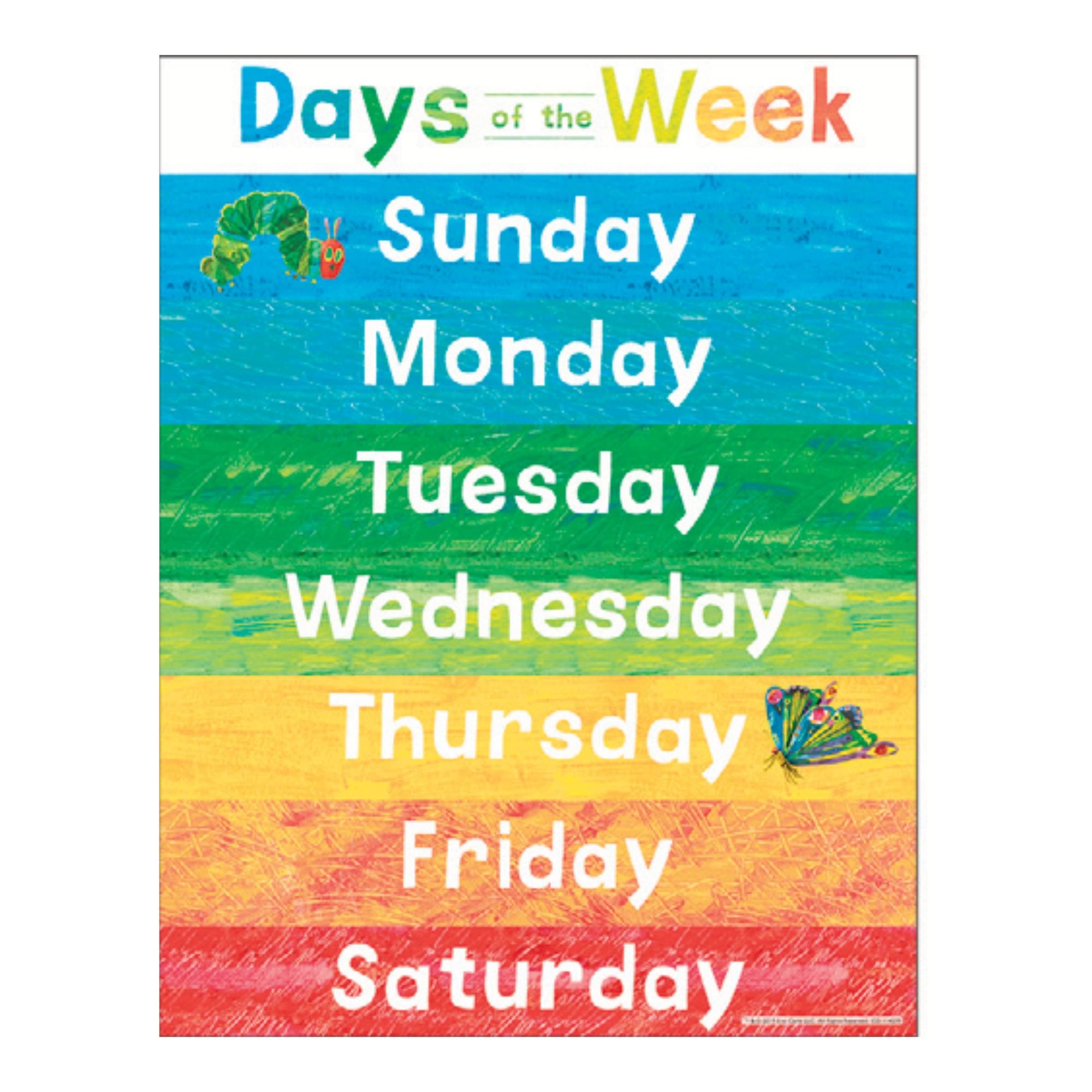 Poster - Days of the Week