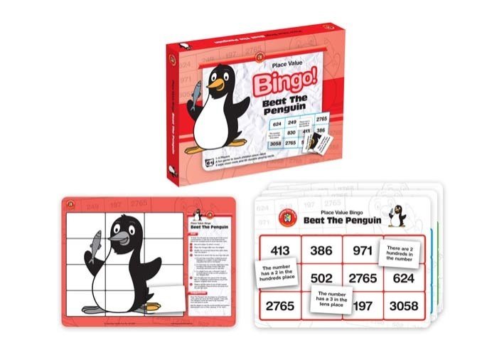 Bingo Game - Beat The Penguin Bingo