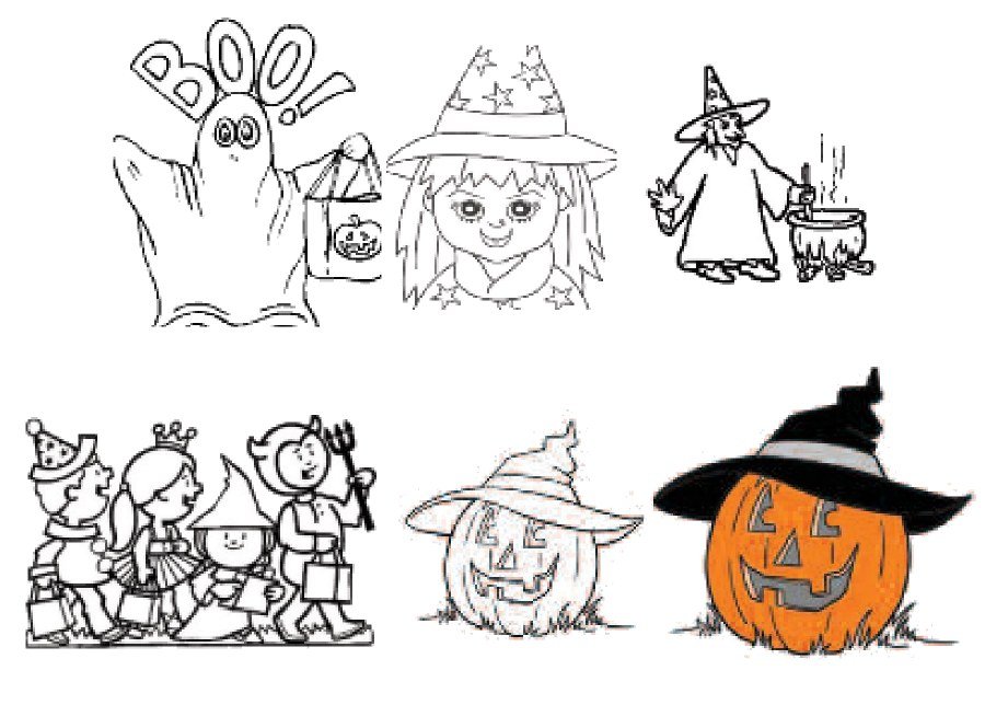 Cards & Envelopes - Halloween (10)