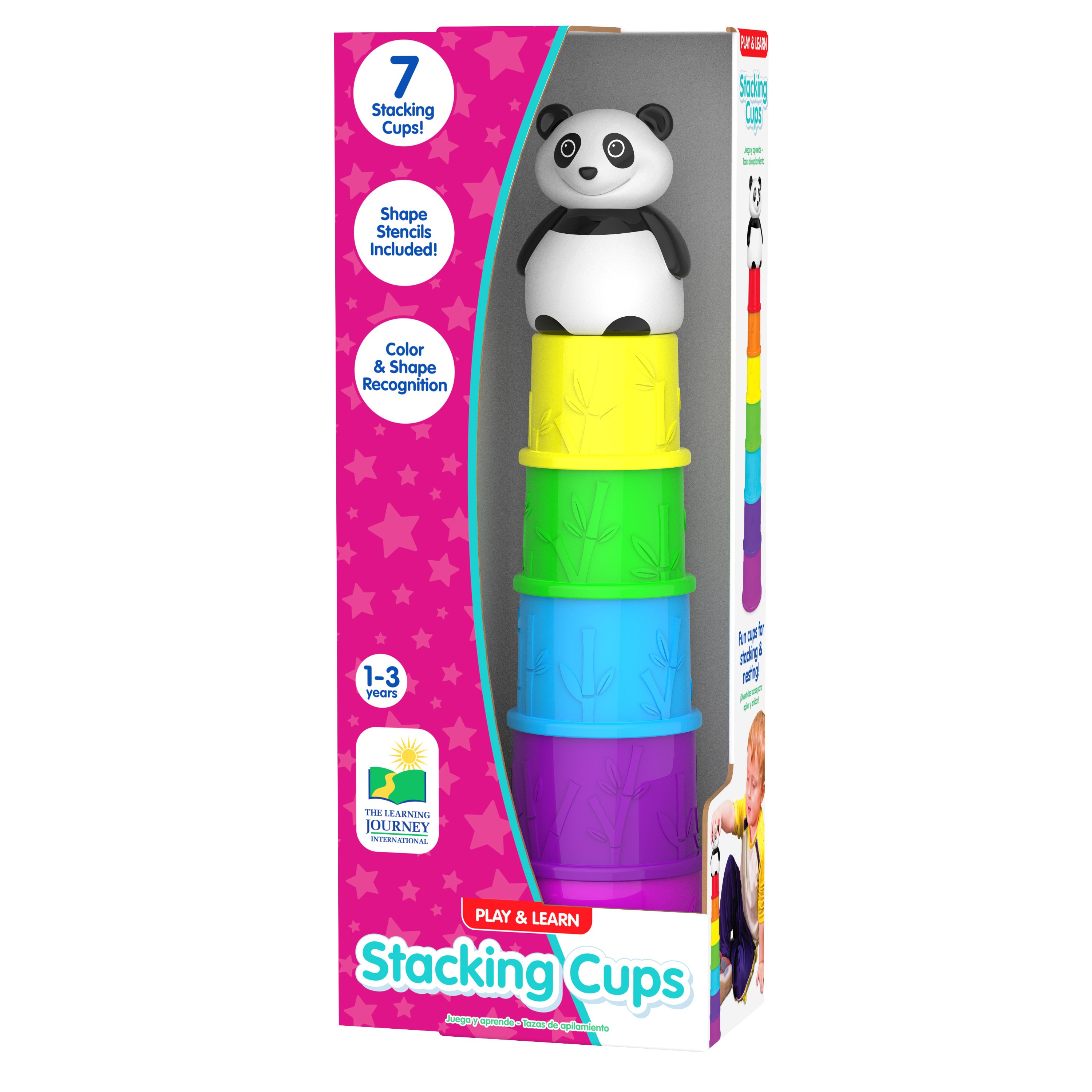 Play & Learn Stacking Cups (7 Cups)