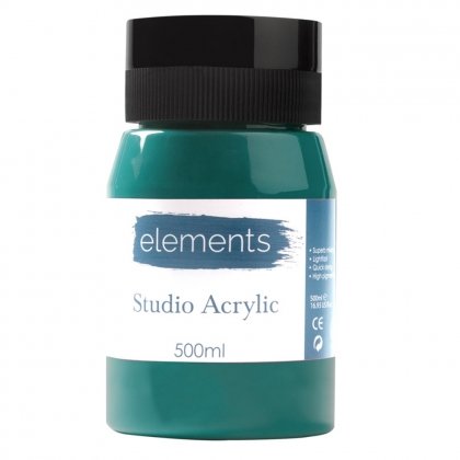 Elements Acrylic - Turquoise (500ml)