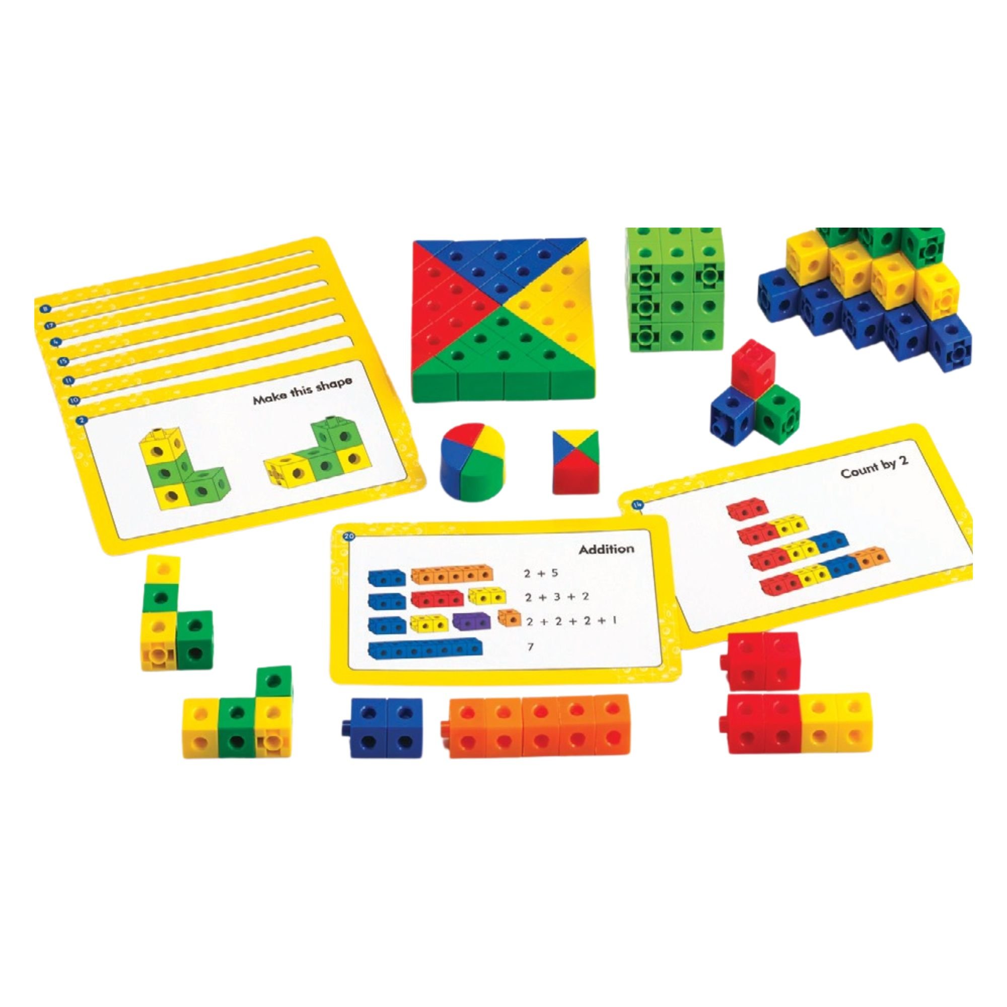 Linking Cube Activity Cards (42 piece)