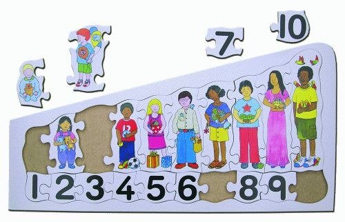 Jigsaw - Children Counting Tray (20 piece)