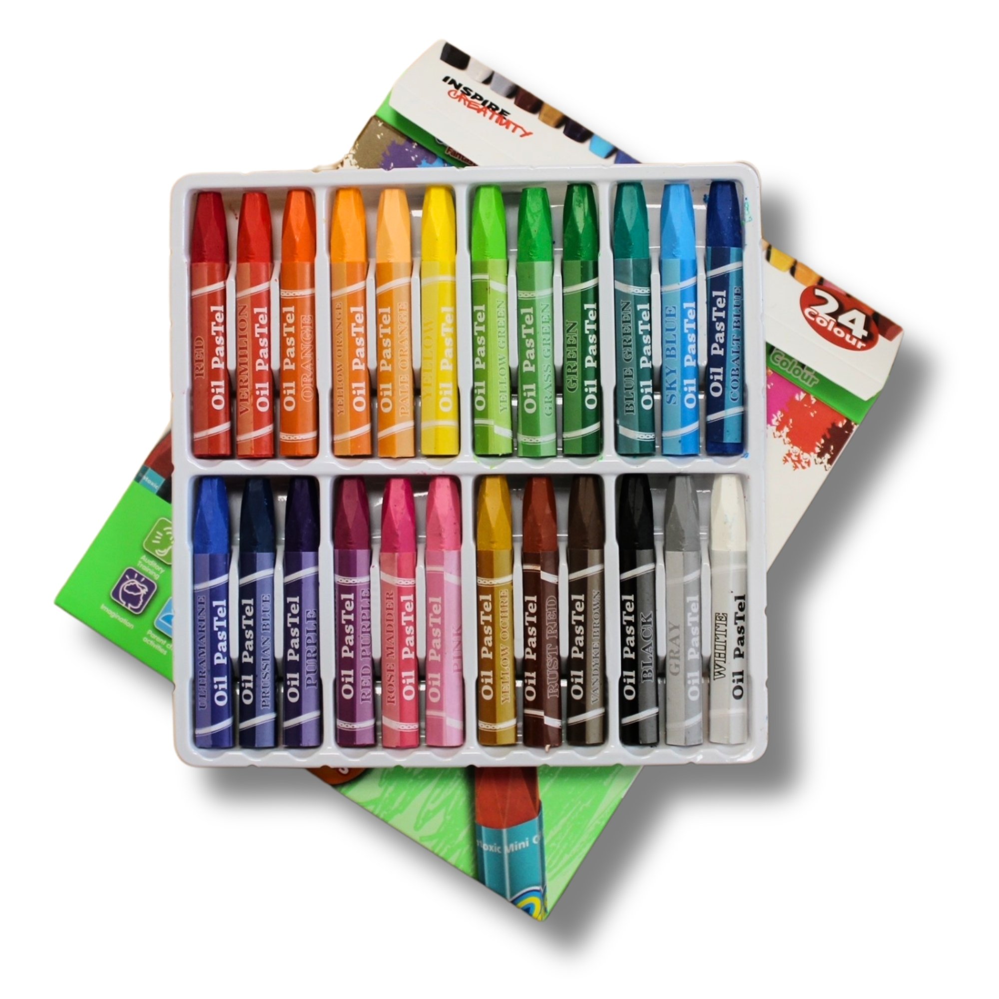 Inspire Oil Pastels - Assorted (24)