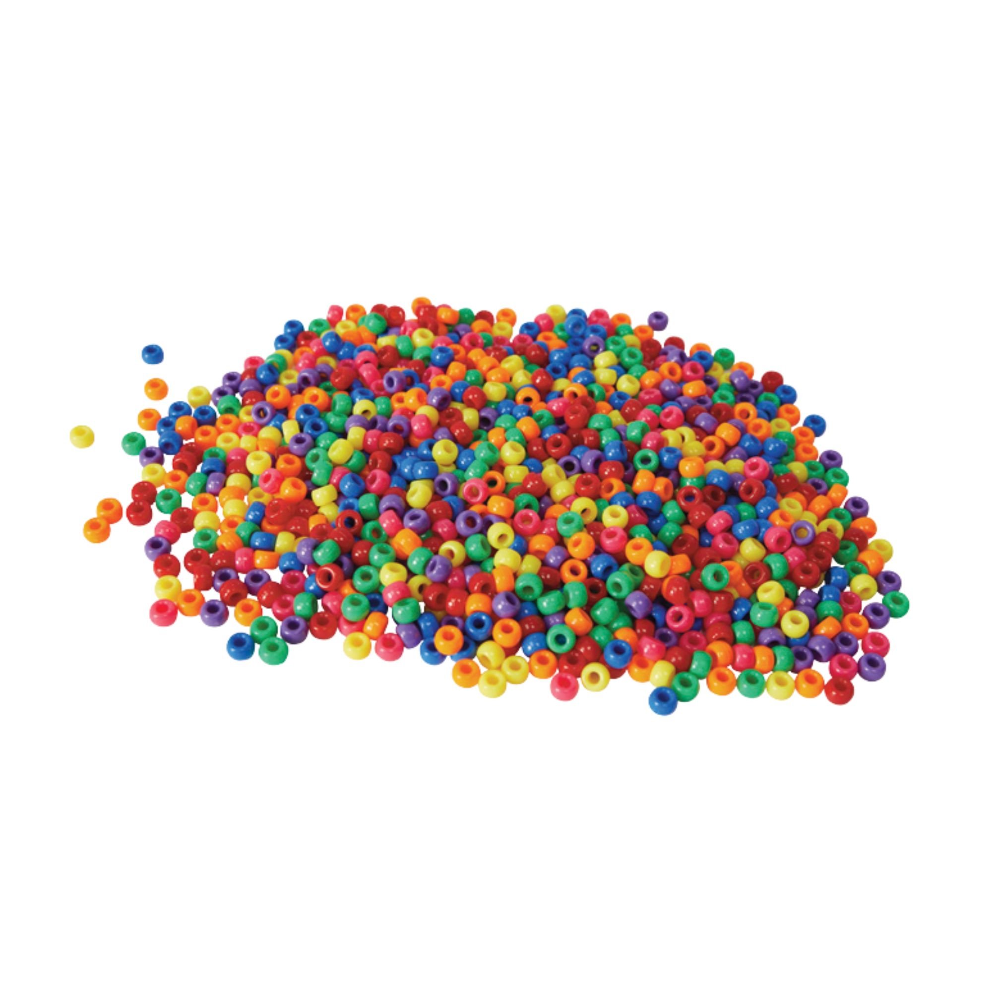 Opaque Pony Beads 9mm (1000 piece)