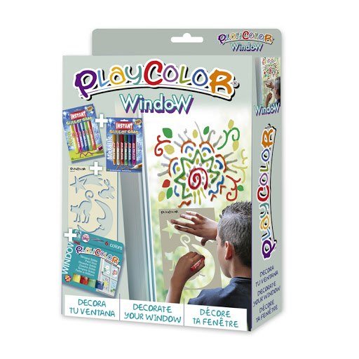 Playcolor Window Paint Stencil Kit (6)