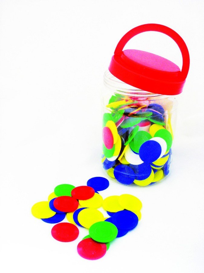 Counters - 38mm Giant Touch (250 pieces)