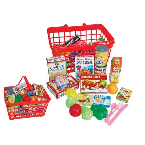 Shopping Basket & Groceries
