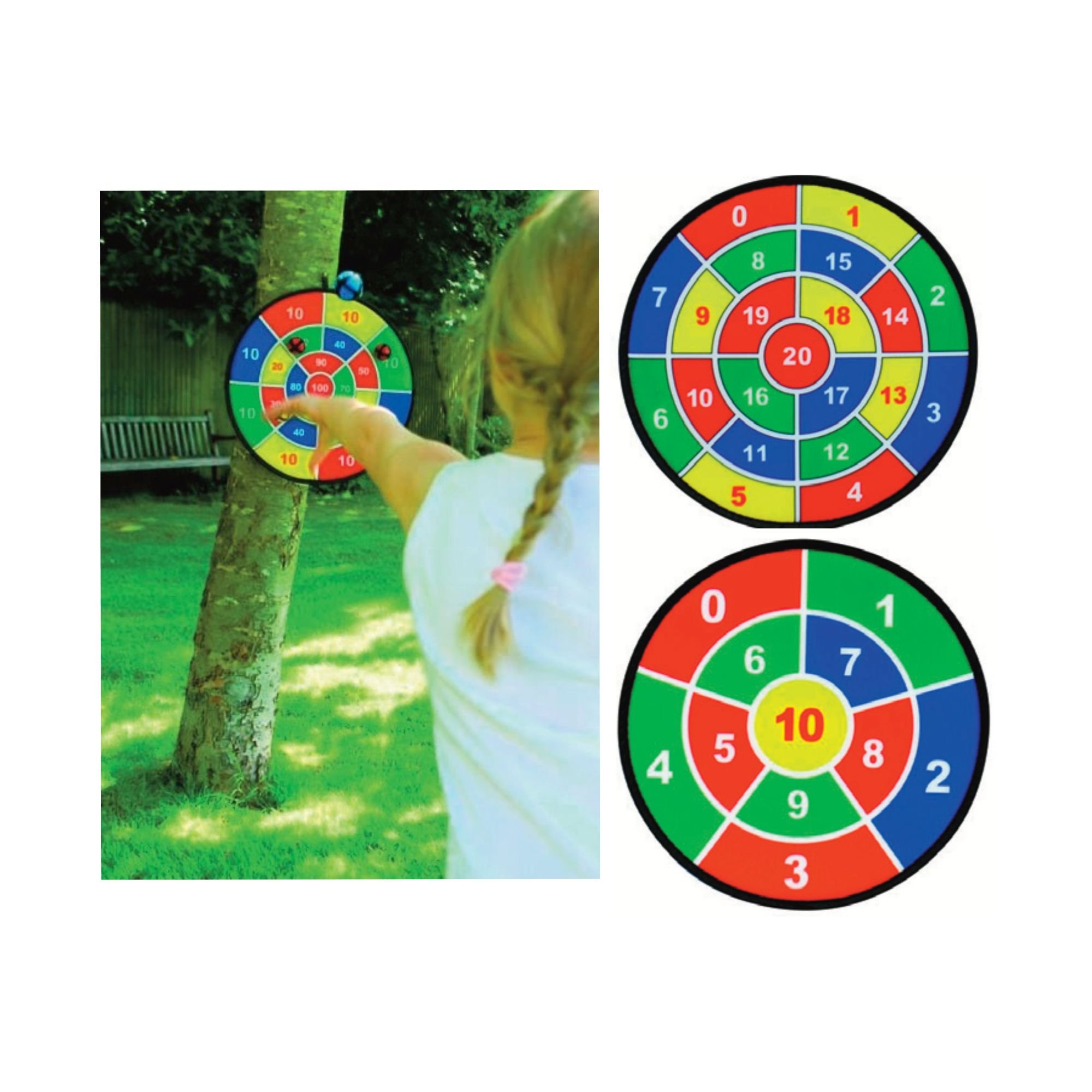 Target Boards Set (3 x Boards, 9 x balls)