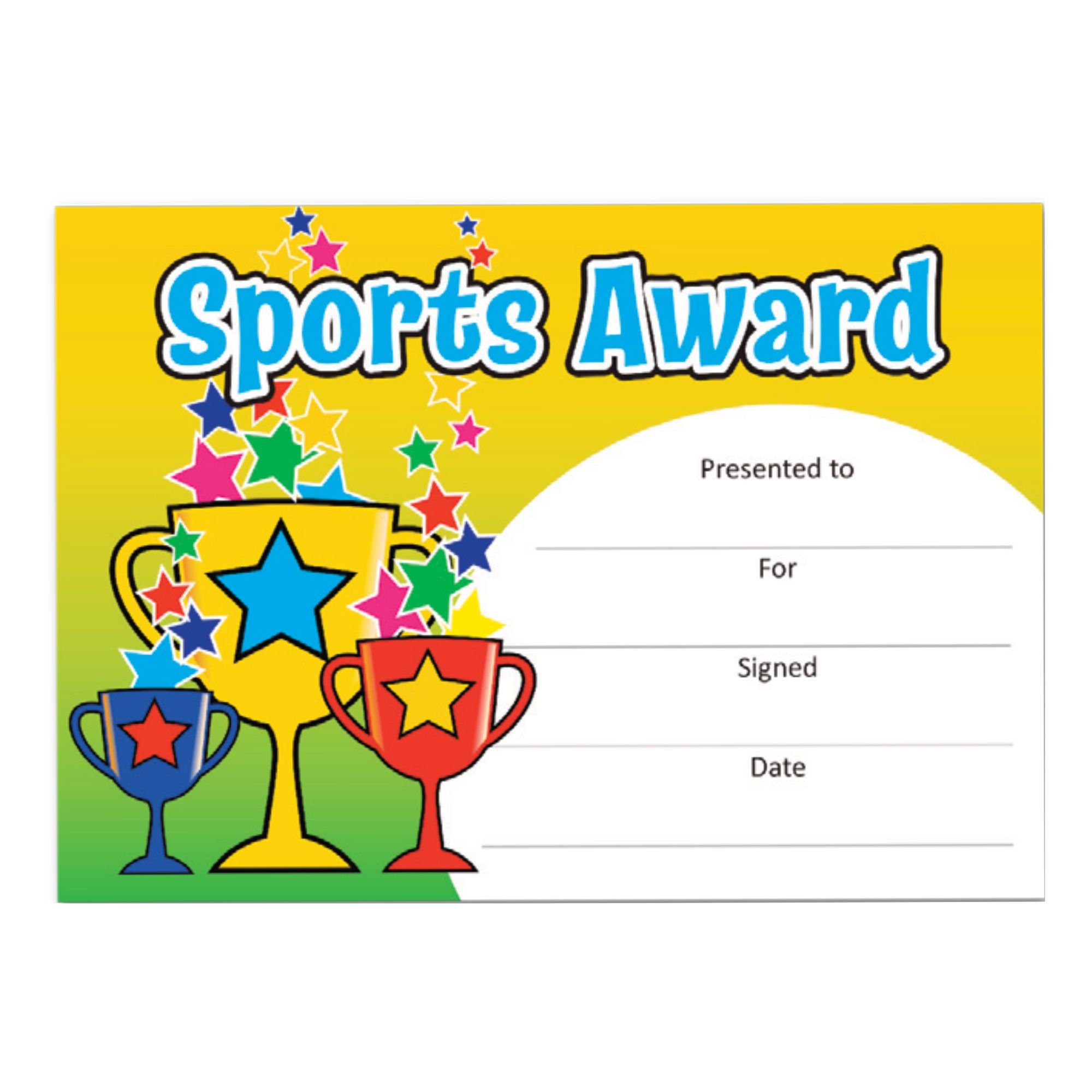Award Certificates - Sports Award (20)