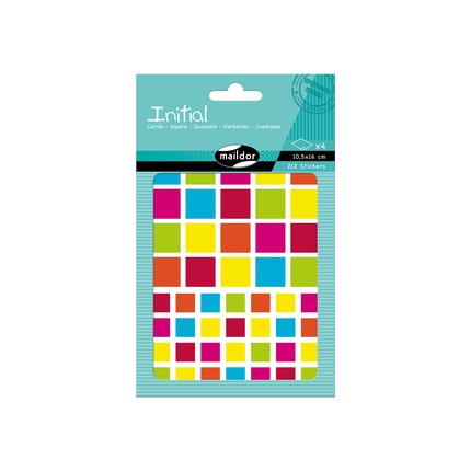 Assorted Coloured Squares