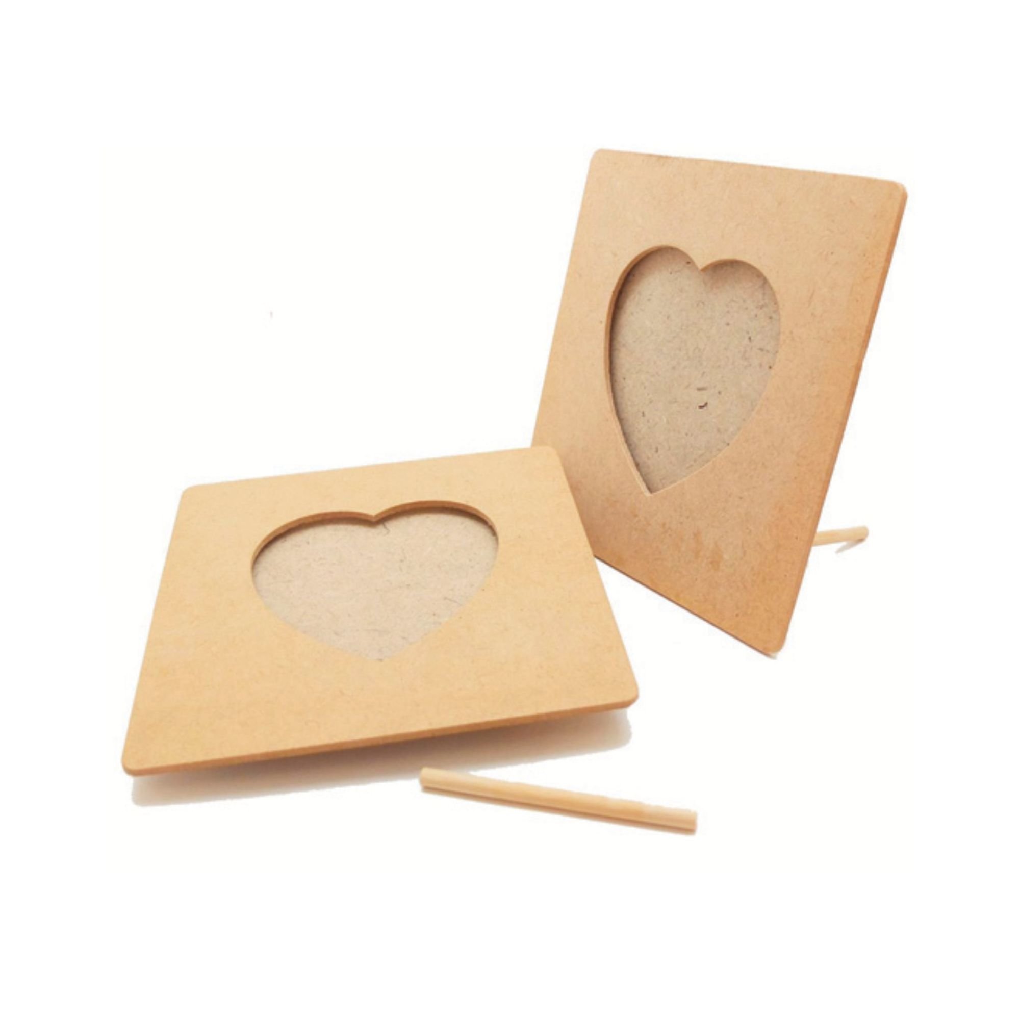 Wooden Heart Photo Frame (1)