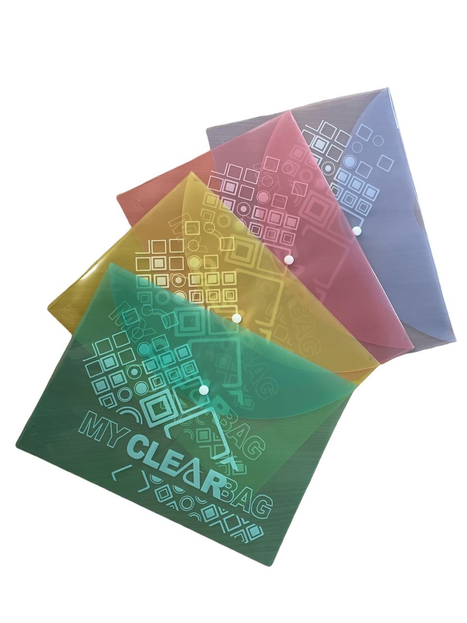 A4 Button Wallet (4pk)