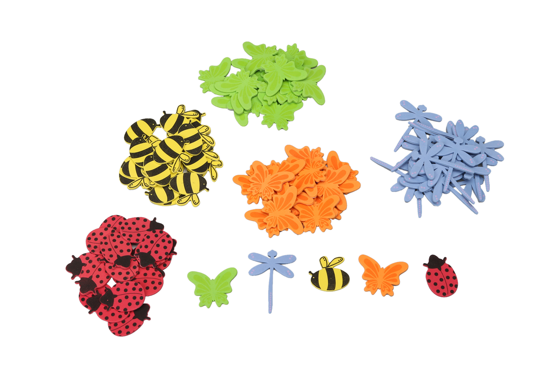 Self Adhesive Foam Insects (72)