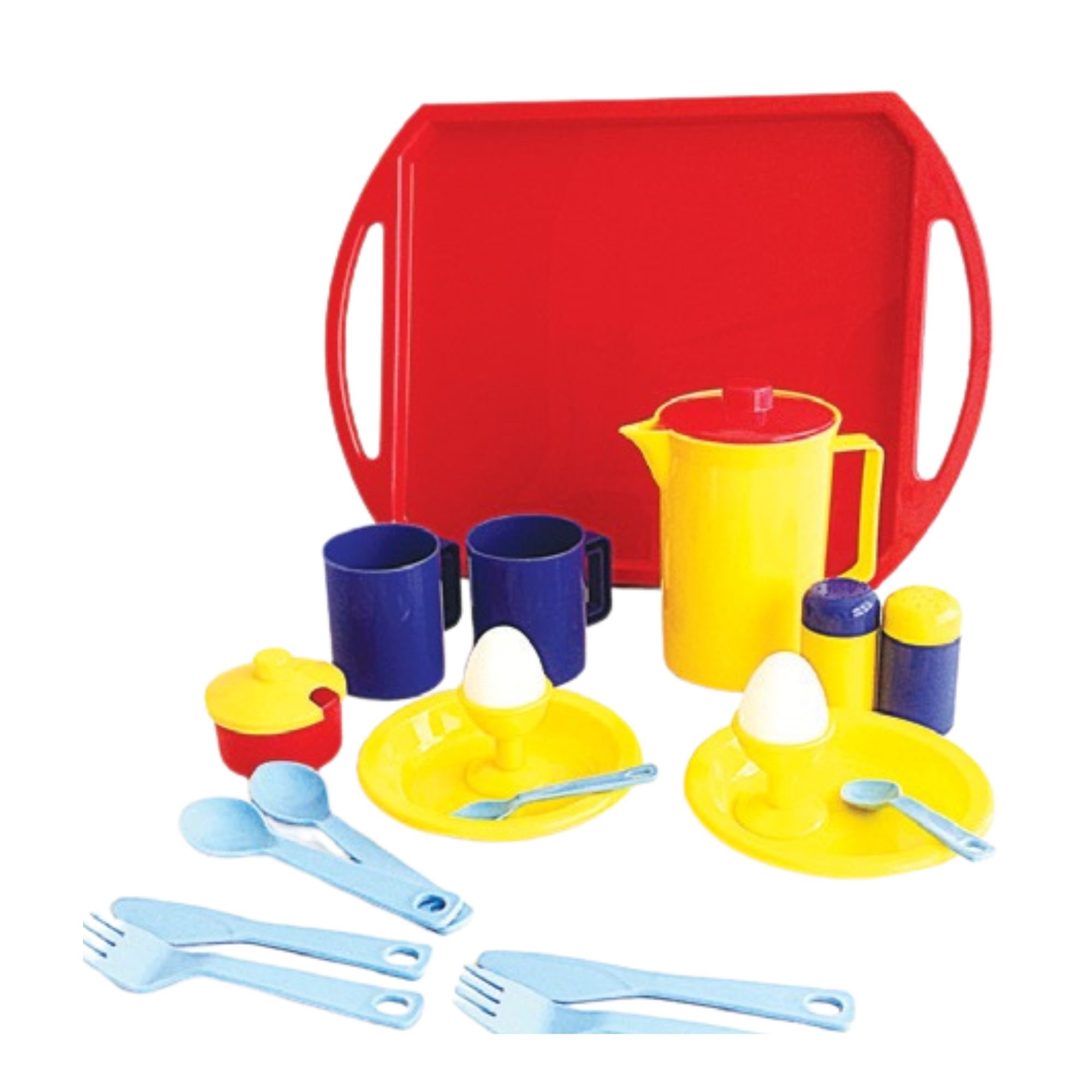 Breakfast Set on Tray (19 piece)