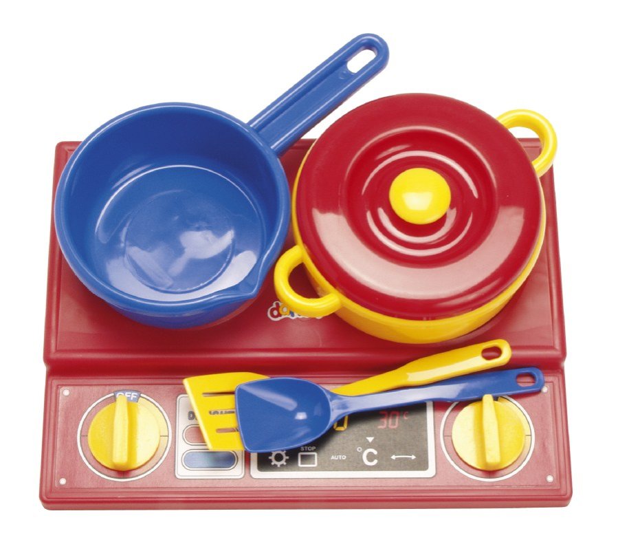 Hot Plate & Utensils Set In Net