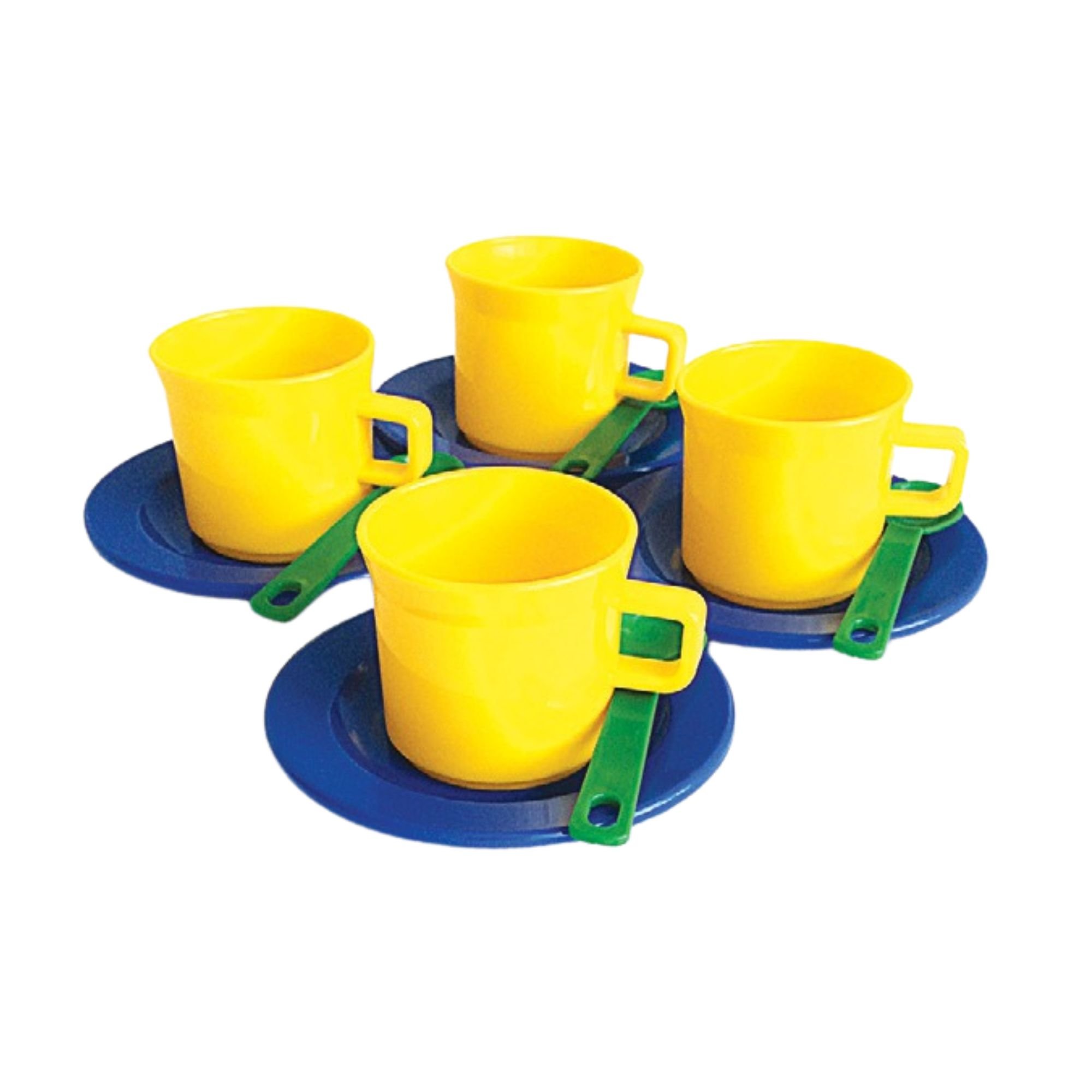 Tea Cups ,spoons and Saucers (12 piece)